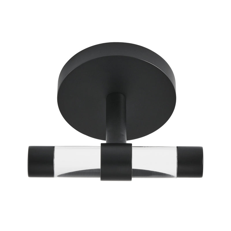 Verre Acrylic Robe Hook in Matte Black