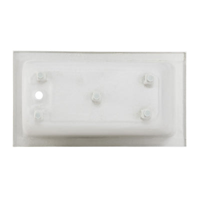 Voltaire 48" x 30" Reversible Drain Drop-In Bathtub