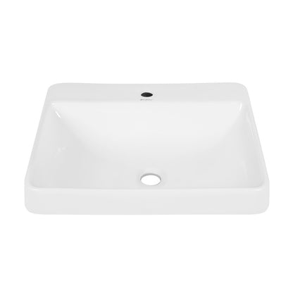 Carre Large Rectangle Vessel Sink