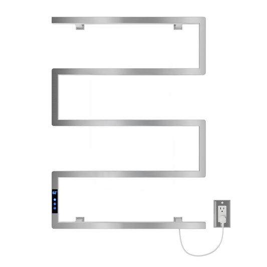 Voltaire 5-Bar Electric Towel Warmer in Chrome