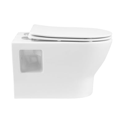 Ivy II Wall-Hung Elongated Toilet Bowl