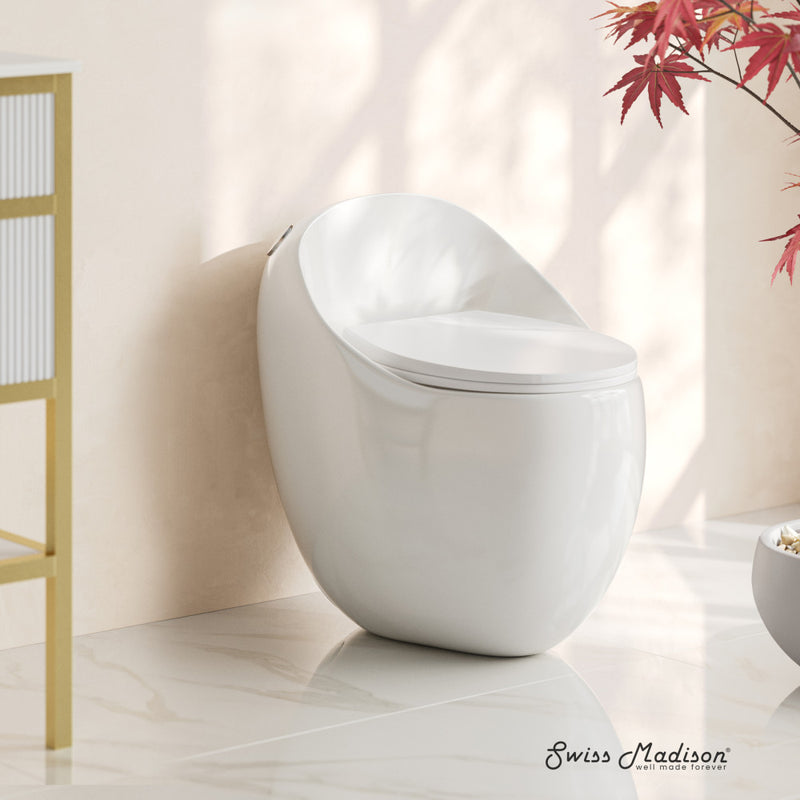 Plaisir II One-Piece Round Toilet Top Flush 1.28 GPF