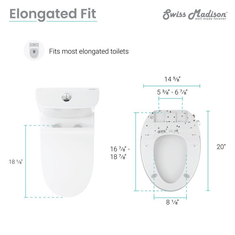 Cascade Smart Toilet Seat Bidet