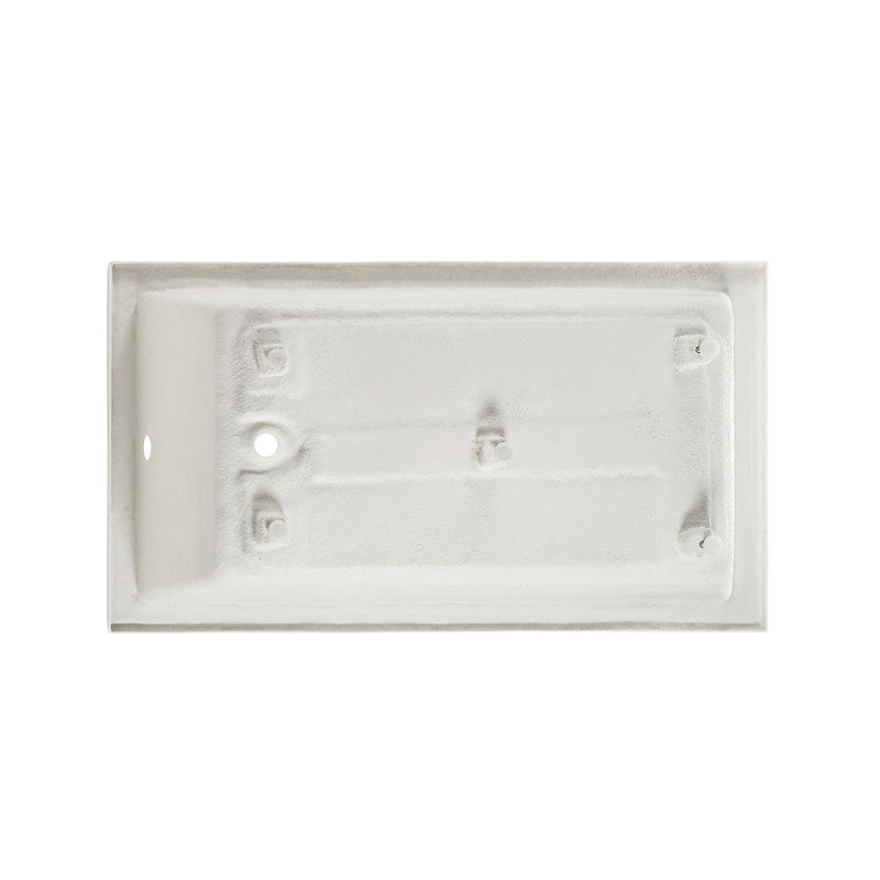 Voltaire 60" x 36" Reversible Drain Drop-In Bathtub