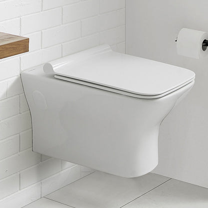 Carre Wall-Hung Elongated Toilet Bowl