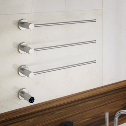 Claire 3-Bar Electric Towel Warmer in Chrome