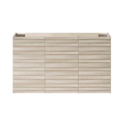 Cascade 36" Wall-Mounted Bathroom Vanity Cabinet without Top in White Oak