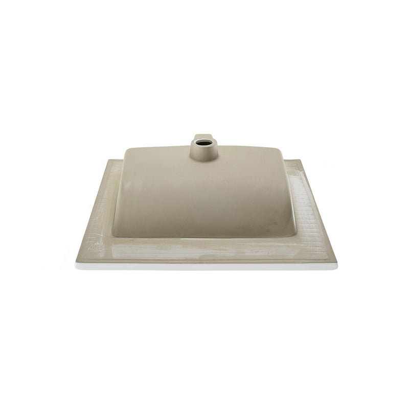18" Ceramic Square Vanity Sink Top