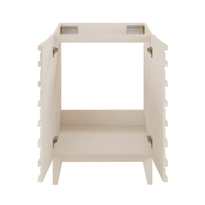 Cascade 24'' Bathroom Vanity in White - Cabinet