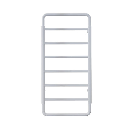 Ivy 8-Bar Electric Towel Warmer in Matte White