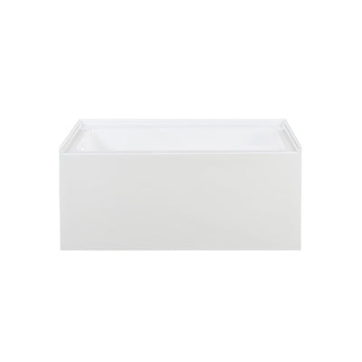 Voltaire 48" x 32" Left-Hand Drain Alcove Bathtub with Apron