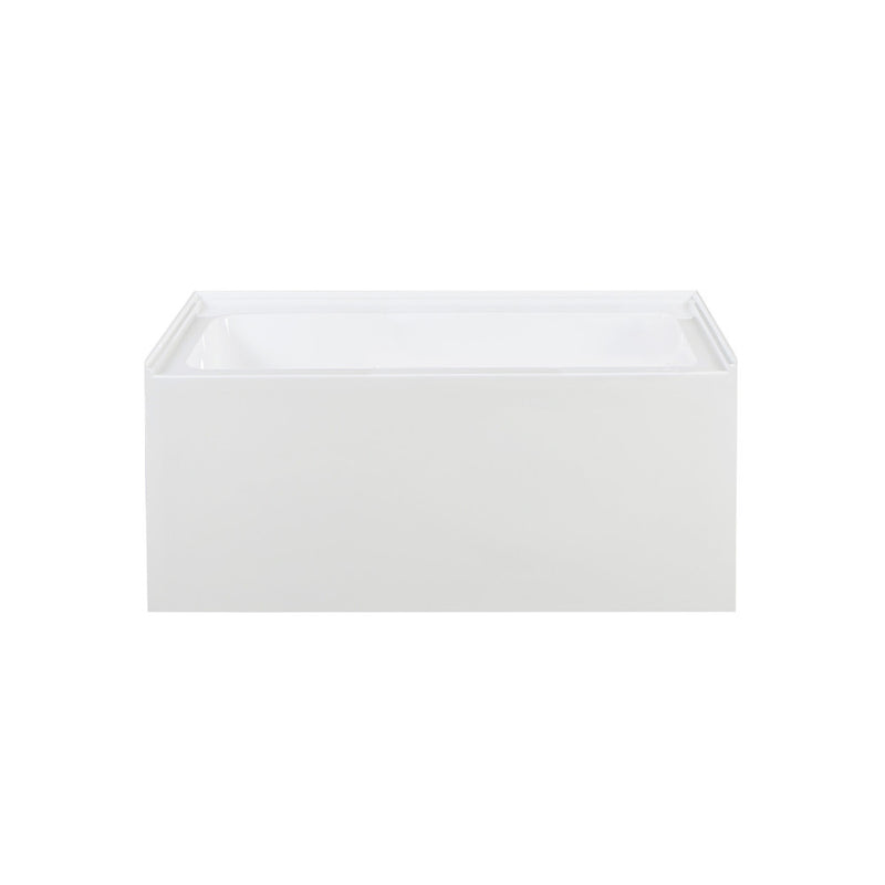 Voltaire 48" x 32" Left-Hand Drain Alcove Bathtub with Apron