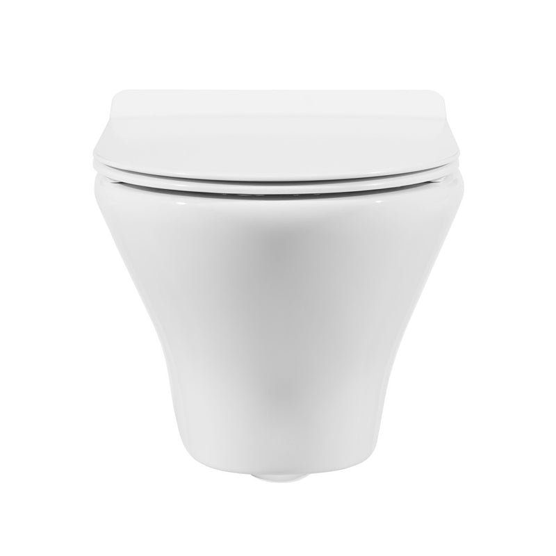 Monaco Wall-Hung Round Toilet Bowl