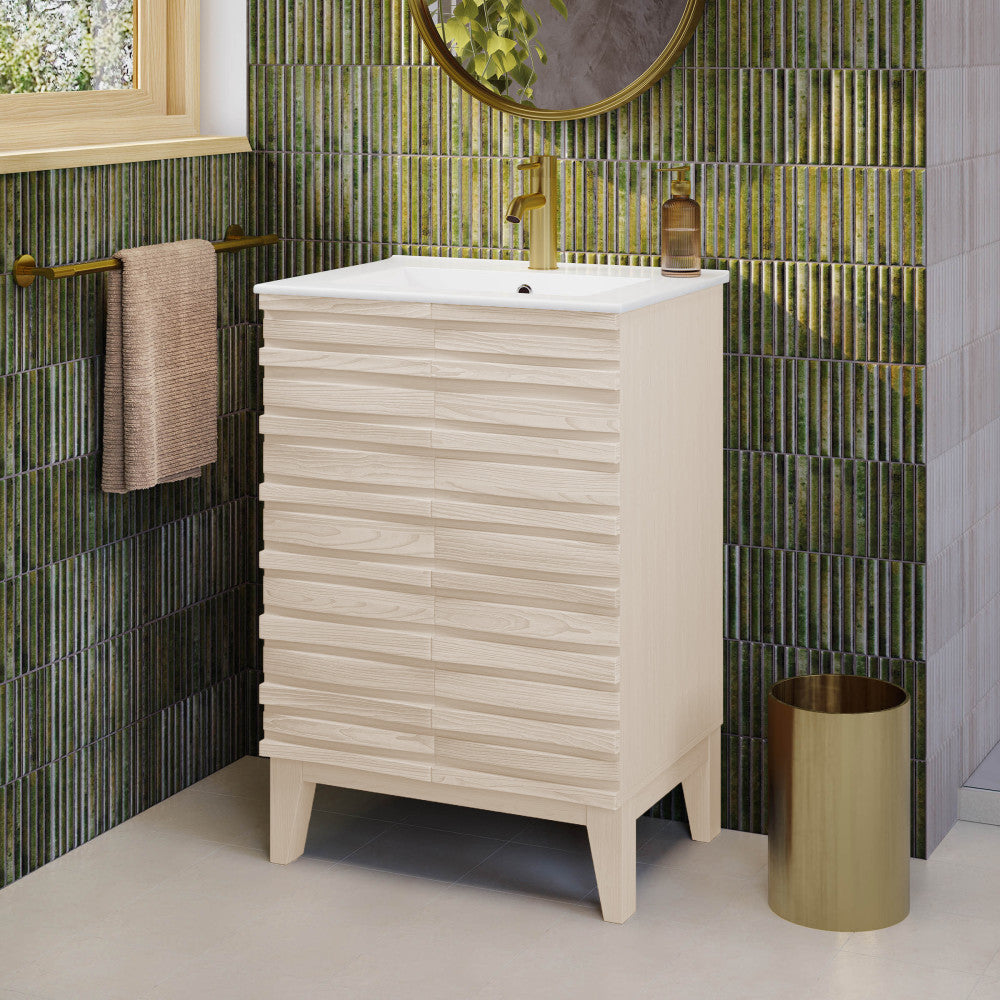Cascade 24'' Bathroom Vanity in White