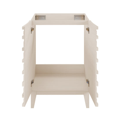 Cascade 24'' Bathroom Vanity in White - Cabinet