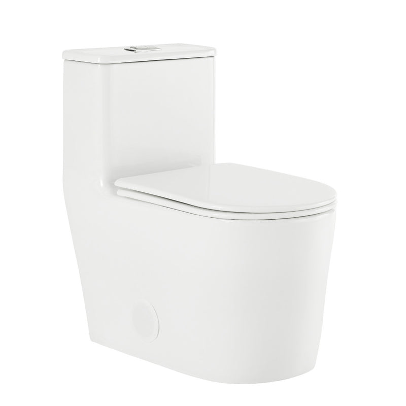 Liberte One-Piece Elongated Toilet Dual-Flush 1.1/1.6 gpf