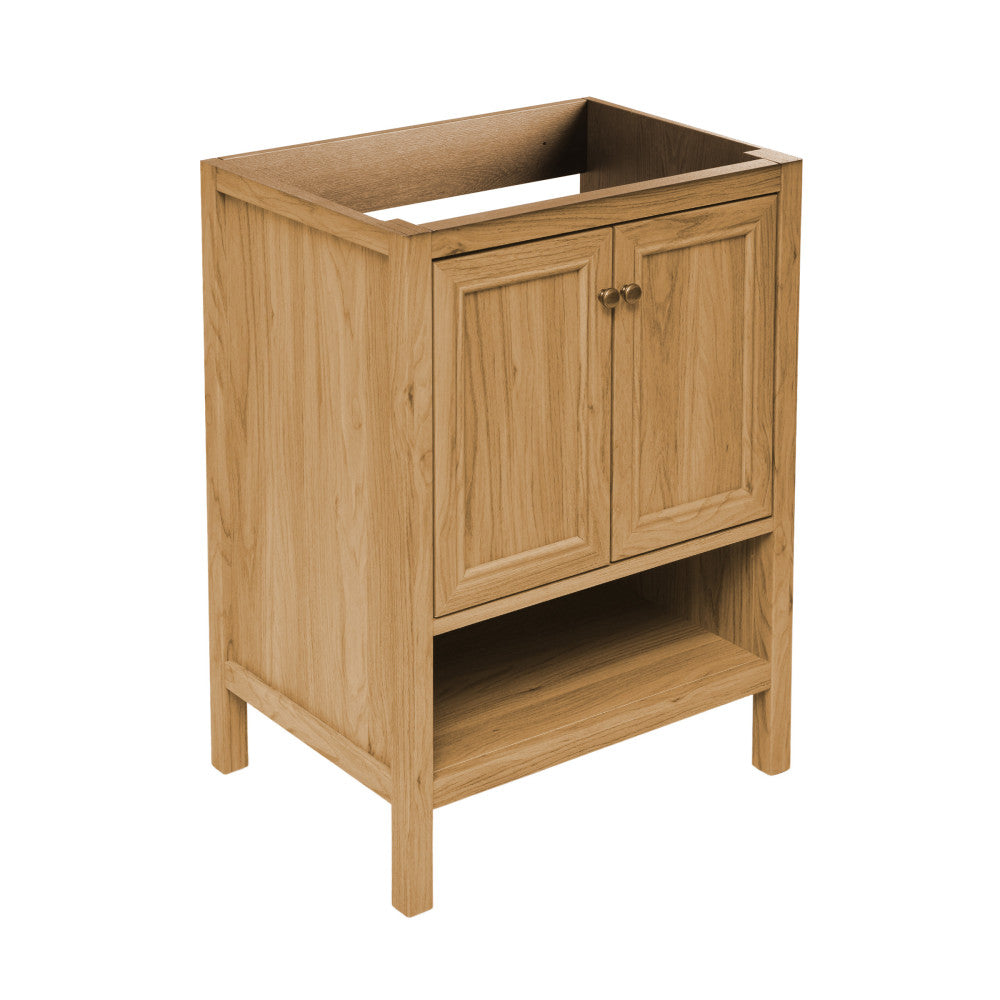 Chateau 24" Freestanding Bathroom Vanity Cabinet without Top in Golden Oak