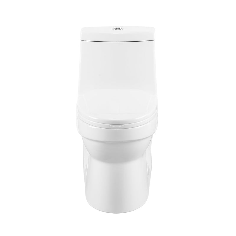 Virage One Piece Elongated Toilet with Touchless Retrofit Dual Flush 1.1/1.6 gpf