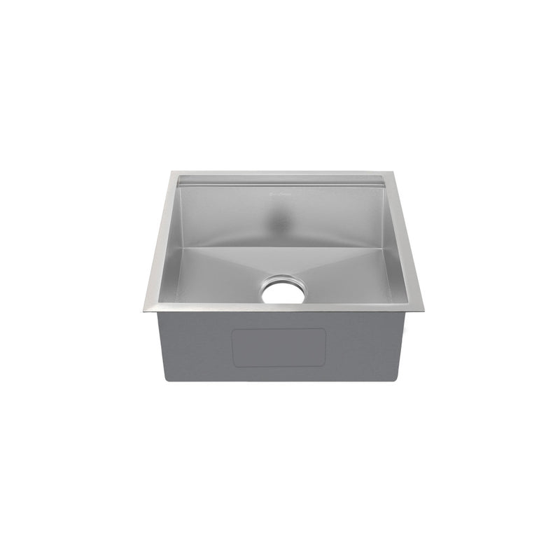 Rivage 22 x 19 Single Basin Undermount Kitchen Workstation Sink