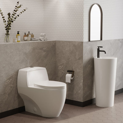 Manoir One-Piece Elongated Toilet Dual-Flush 1.1/1.6gpf