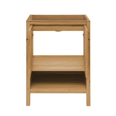 Chateau 24" Freestanding Bathroom Vanity Cabinet without Top in Golden Oak