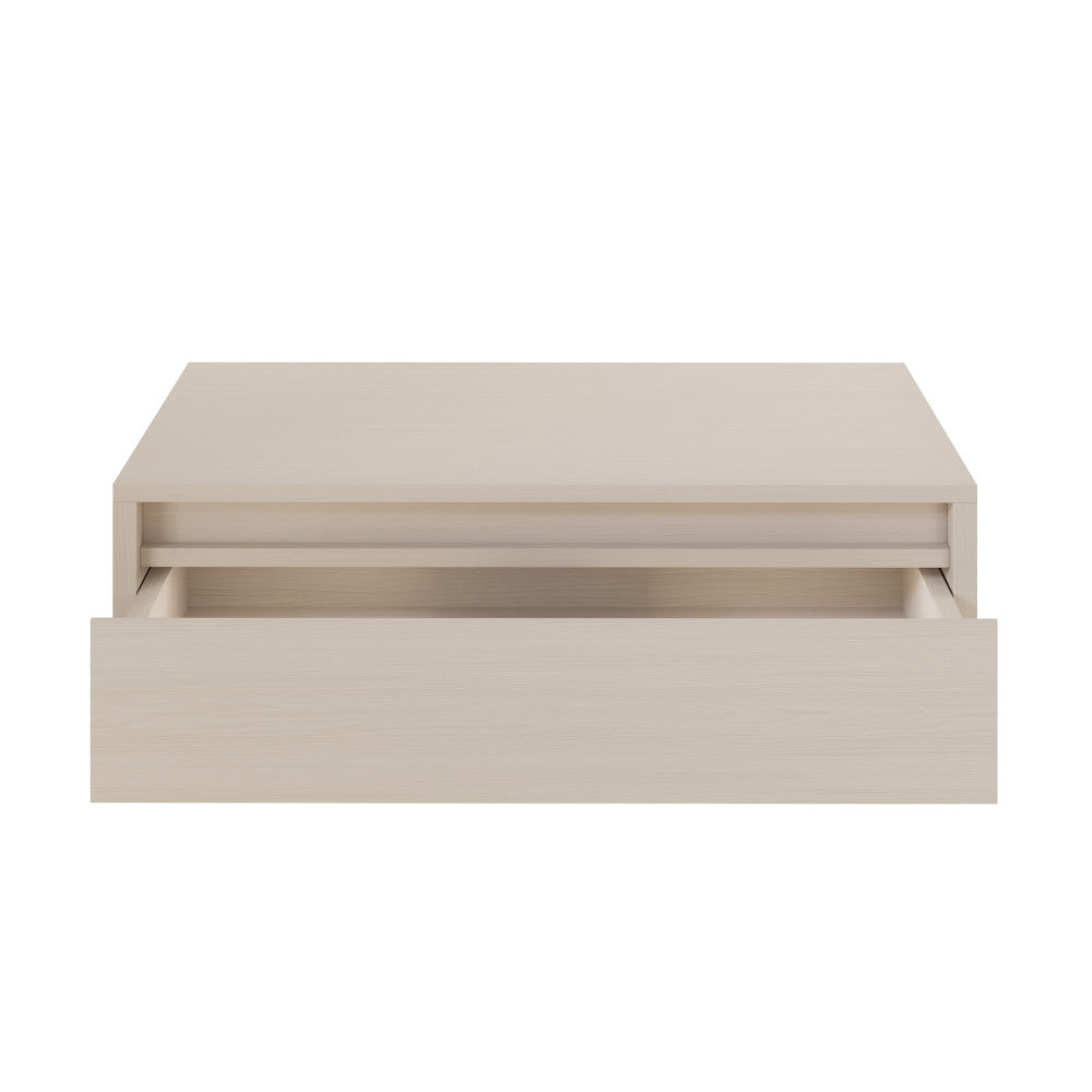 Avancer 36" Wall-Mounted Bathroom Vanity Cabinet without Top in White Oak