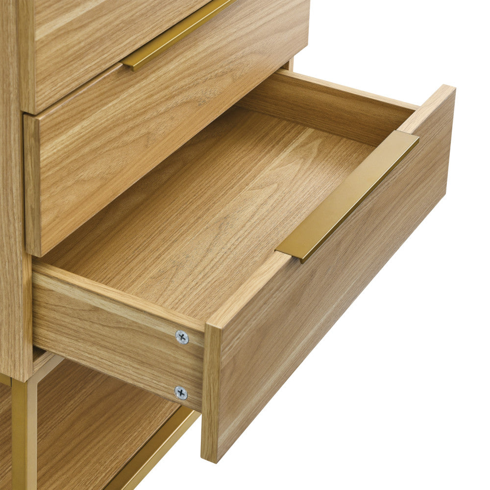 Carre 24 in. Golden Oak Bathroom Vanity with Black, 3-Hole Ceramic Sink Top