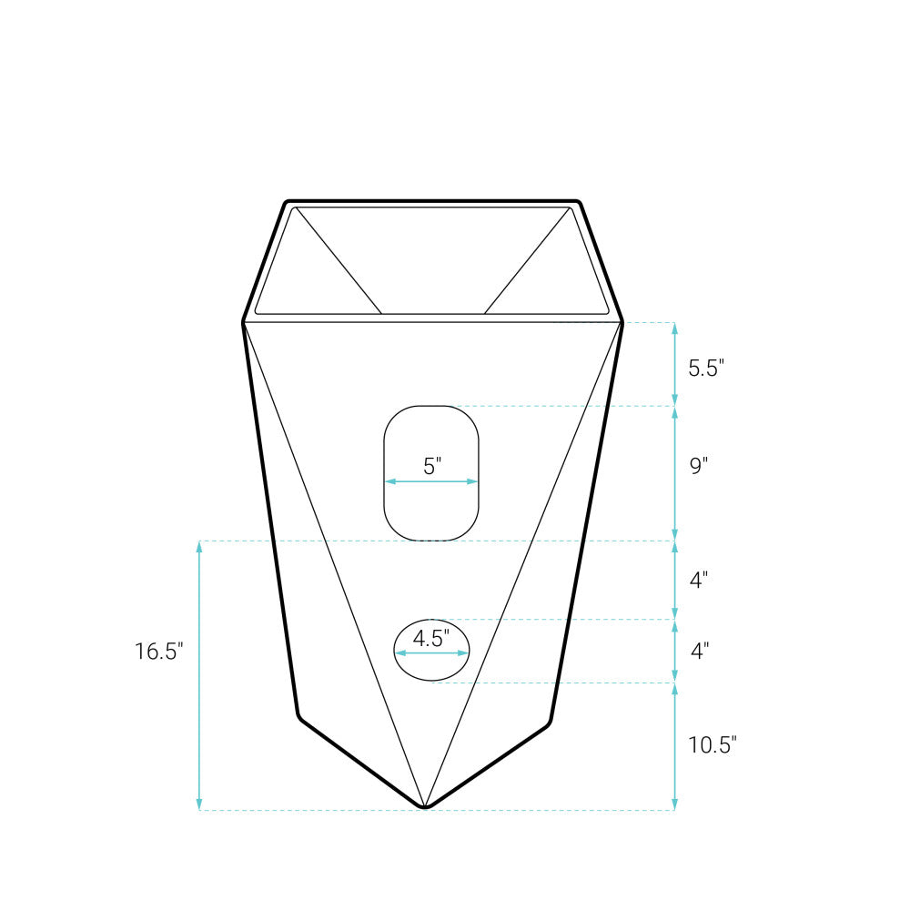 Brusque One-Piece Pedestal Sink