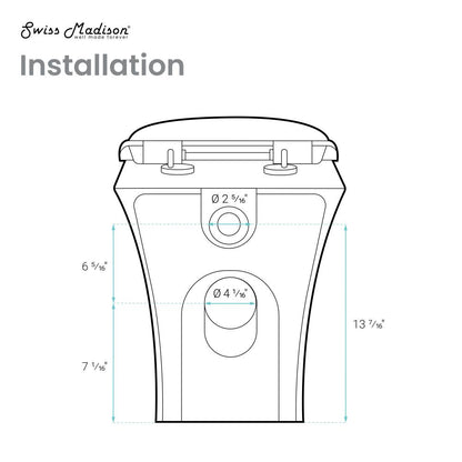 Compact back-to-wall toilet bowl bundle in glossy white with rounded edges and smooth surface.