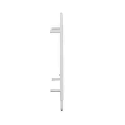 Ivy 8-Bar Electric Towel Warmer in Matte White