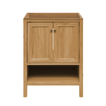 Chateau 24" Freestanding Bathroom Vanity Cabinet without Top in Golden Oak