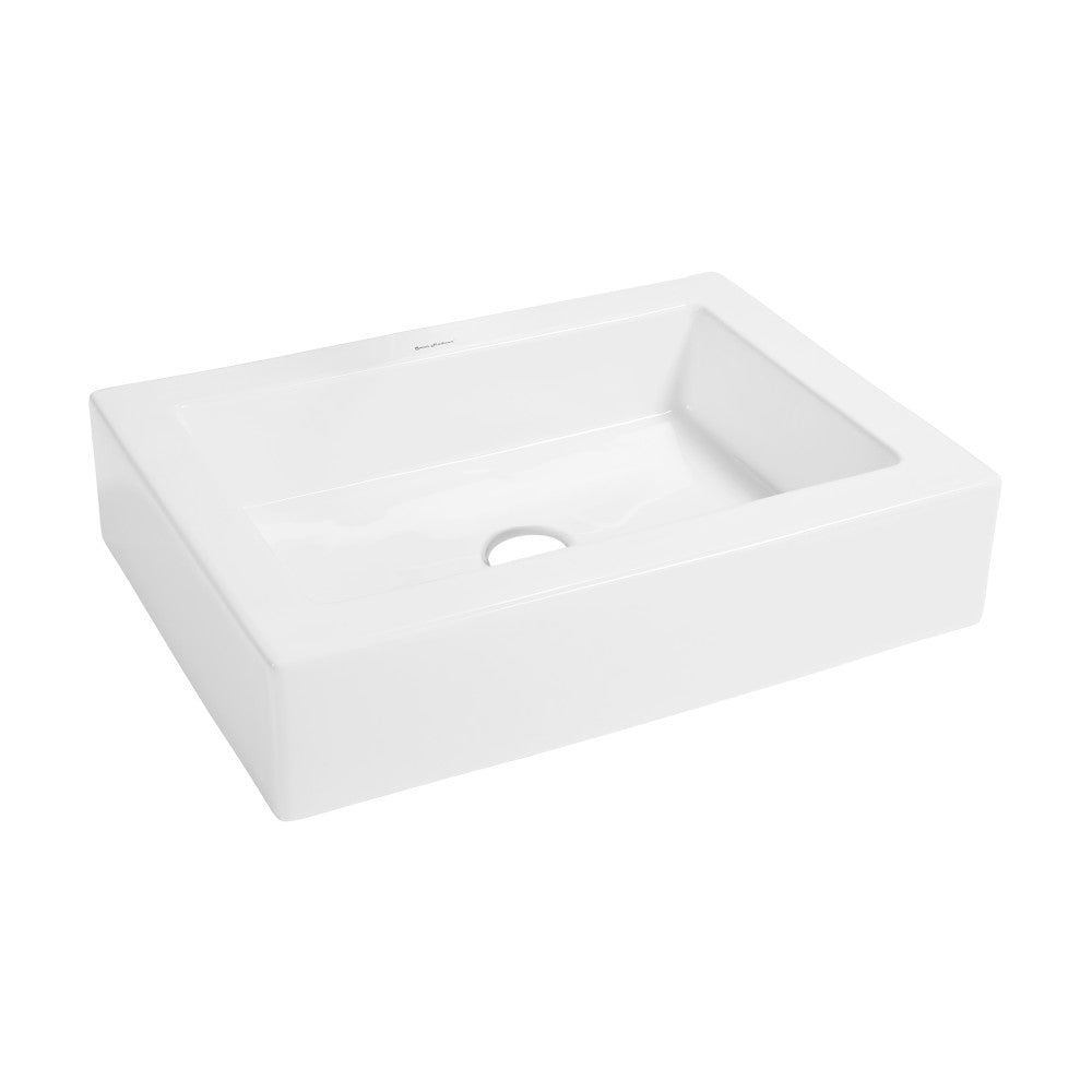 Voltaire Ceramic Rectangle Vessel Sink