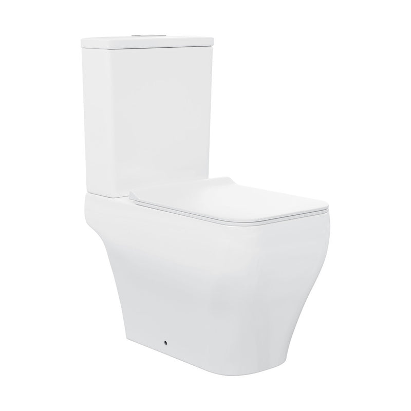 Nadar Two-Piece Square Toilet Dual-Flush 1.1/1.6 gpf