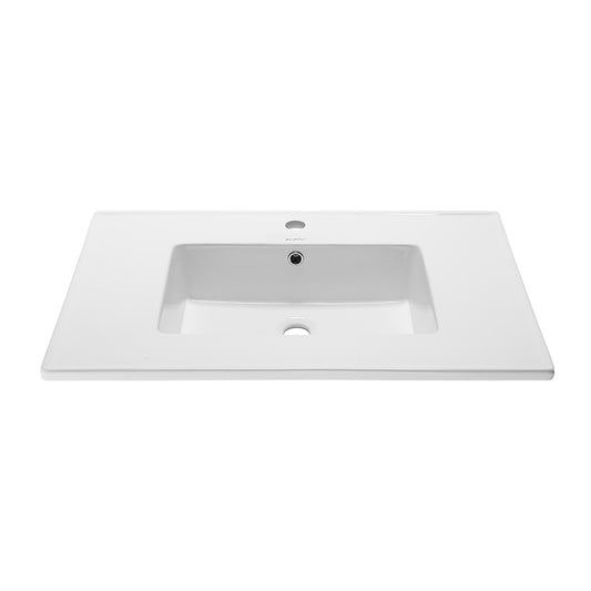 Voltaire 31 Vanity Top Sink with Single Faucet Hole