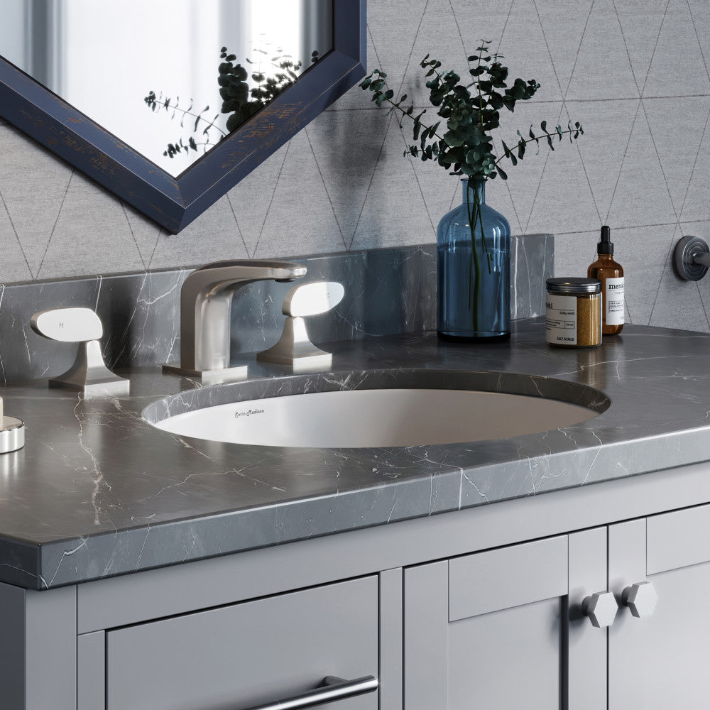 Plaisir 16.5 Oval Under-Mount Bathroom Sink