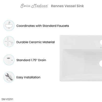 Rennes 24" Vessel Sink