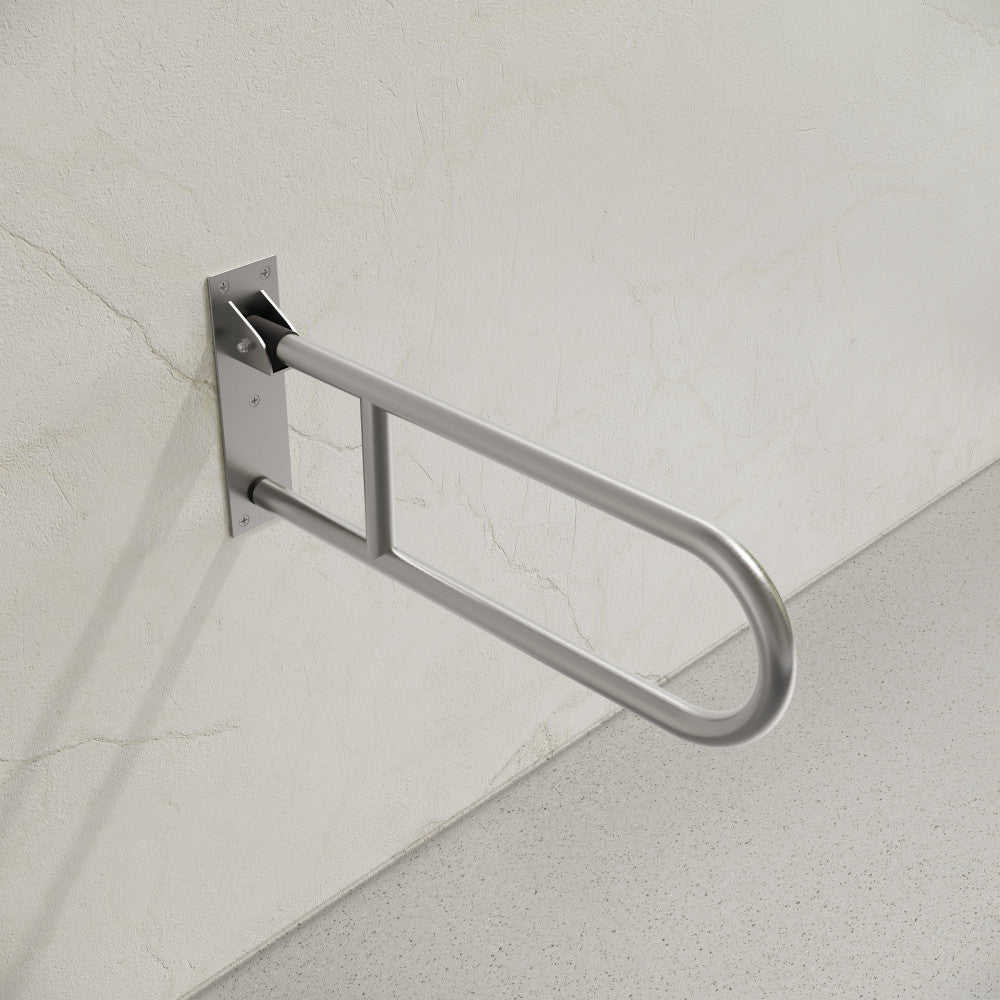 Alliance 24" Flip-Up Grab Bar in Stainless Steel