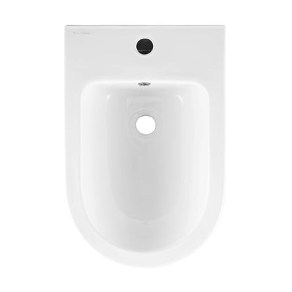 St. Tropez Wall Hung Bidet in Glossy White