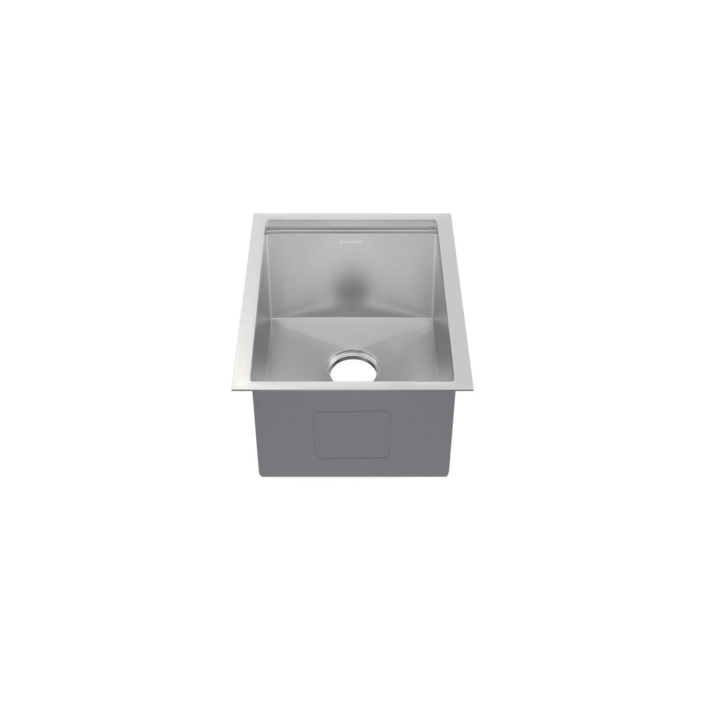 Rivage 15 x 19 Single Basin Undermount Kitchen Workstation Sink