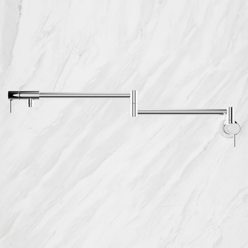 Ivy Retractable Wall-Mounted Pot Filler in Chrome