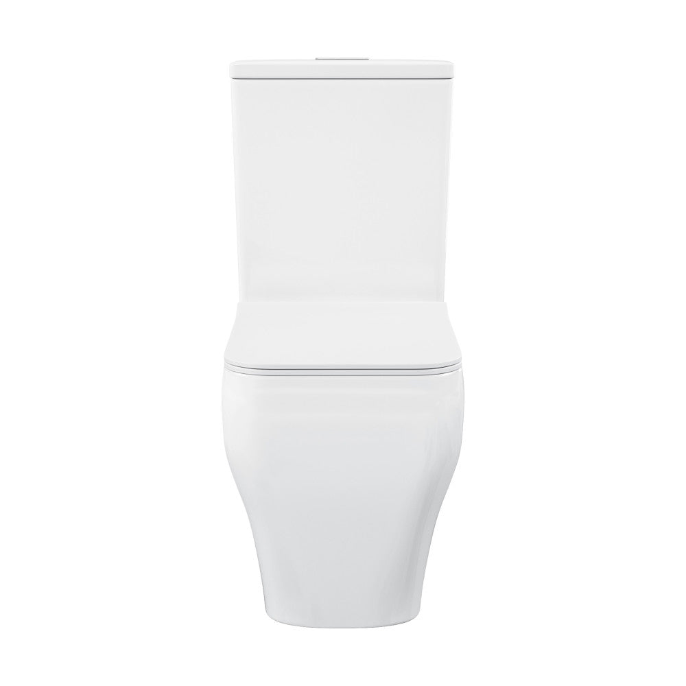 Nadar Two-Piece Square Toilet Dual-Flush 1.1/1.6 gpf