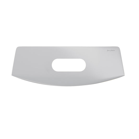 St. Tropez Dual Flush Toilet Tank Lid Glossy Gray