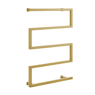Voltaire 5-Bar Electric Towel Warmer in Brushed Gold