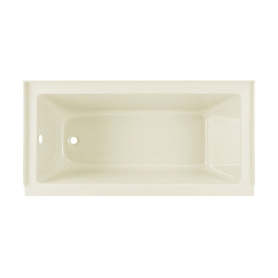 Voltaire 60" x 30" Left-Hand Drain Alcove Bathtub in Bisque