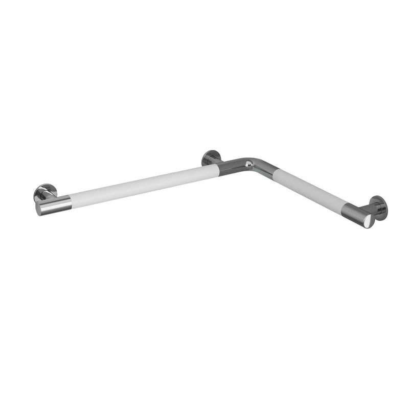 Auvergne 29" x 22" Right Angle Grab Bar in Matte White