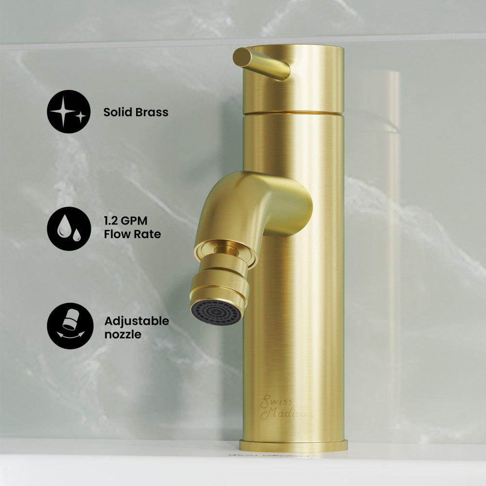 Ivy Bidet Faucet in Brushed Gold
