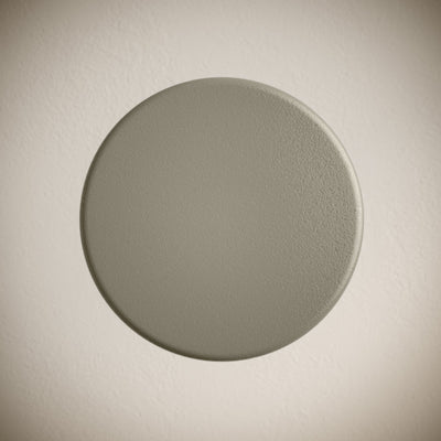 Lisse Concrete Bathroom Sink Non-Overflow Pop Up Drain in Matte Taupe