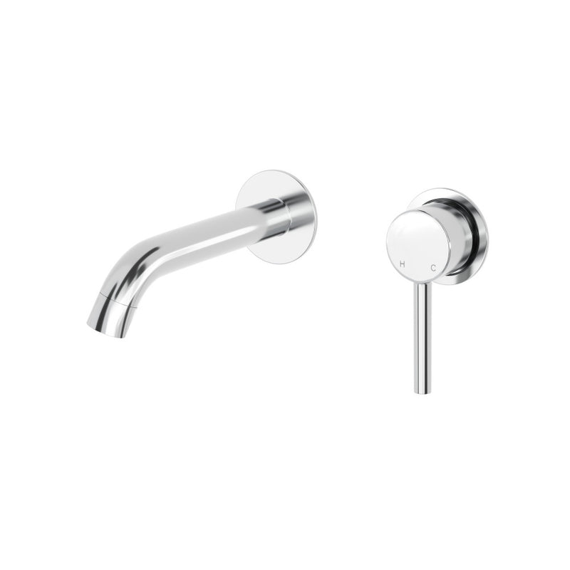Ivy Single-Handle Wall Mount Bathroom Faucet in Polished Chrome