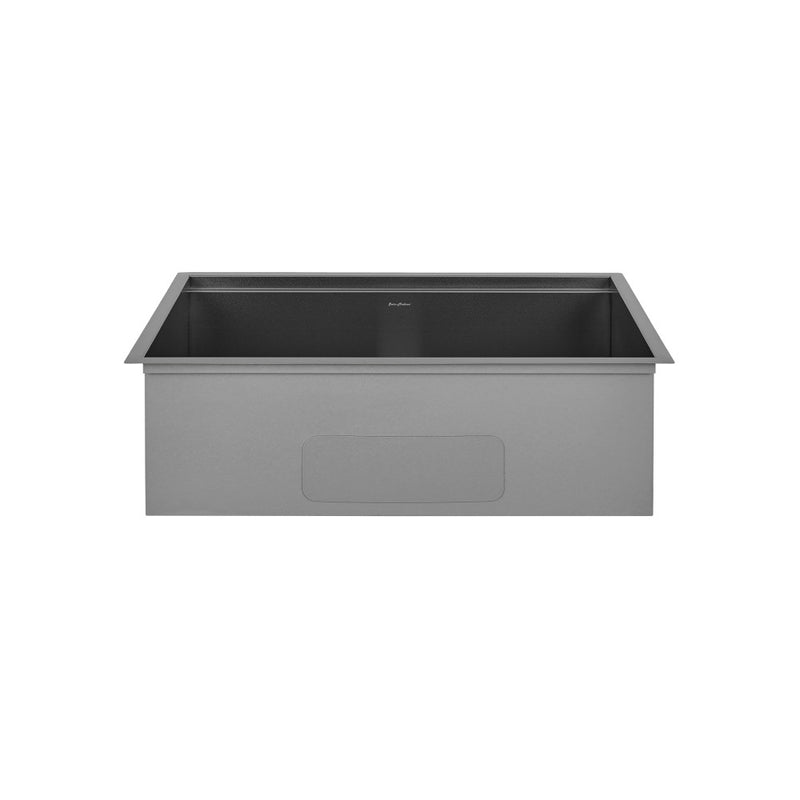 Tourner 32" 18 Gauge Stainless Steel Undermount Kitchen Sink in Polished Chrome
