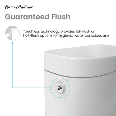 Monaco One-Piece Elongated Toilet Dual-Flush 1.1/1.6 gpf, Touchless